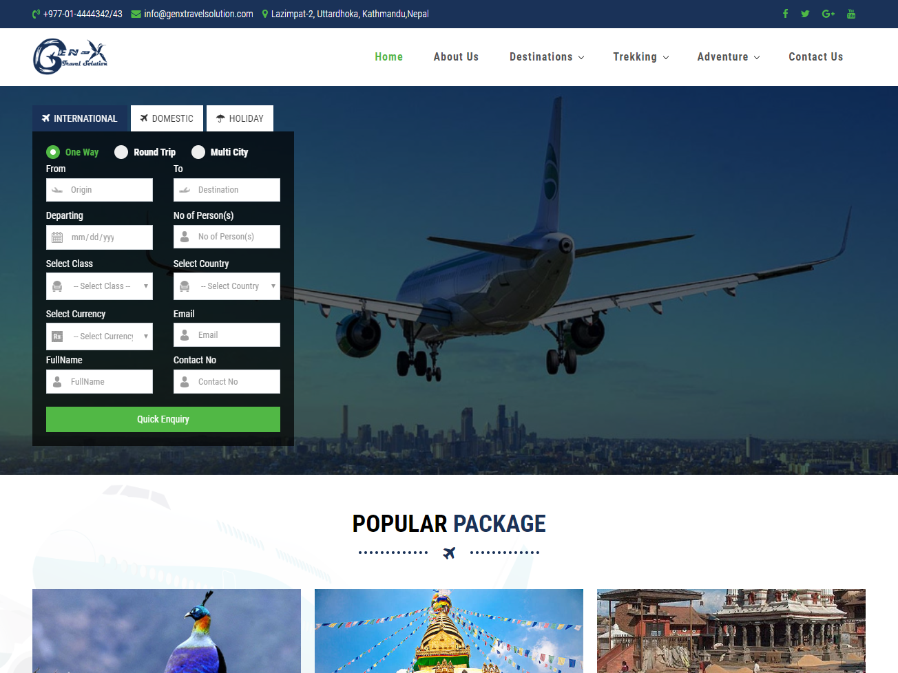 GenX Travel Solution Launches Flight Booking with Tourism Core